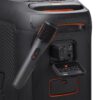 JBL Partybox 320 accuspeaker met 2x draadloze microfoon.